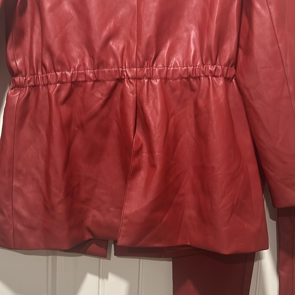 BCBGMAXAZIRA faux leather pants suit - Picture 7 of 11